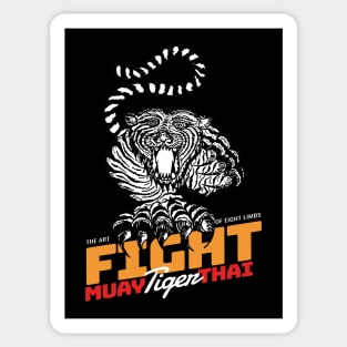 Tiger Tattoo Muay Thai The Art of Eight Limbs Sticker